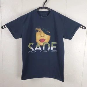 Sade Shirt Womens Small Black Crew Neck Short Sleeve Graphic Lovers Rock Tour - Picture 1 of 15