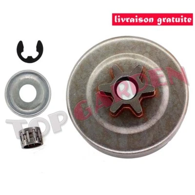3/8 6T Cloche d'embrayage pour Stihl 017 018 021 MS170 MS180 MS210 MS230 MS250