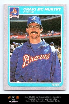 1985 Fleer BASEBALL #333 Craig McMurtry - Image 1 of 2