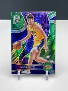 2021-22 Spectra Austin Reaves Asia Green Prizm Rookie Card RC #117 Lakers - Picture 1 of 2