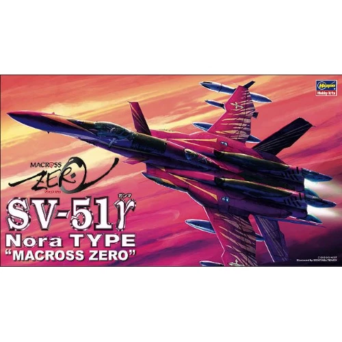Hasegawa Macross Zero Sv-51 Nora Macchina 4967834657168