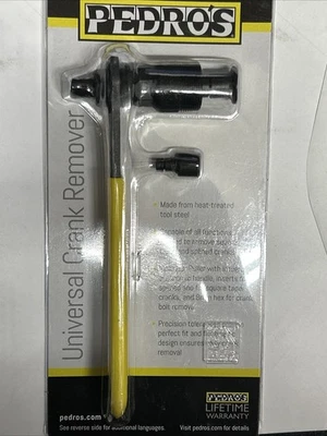 Extractor de brazo de manivela de bicicleta Pedro's herramienta cuadrada cónica estriada carretera Mtb BMX Foto 1 de 4