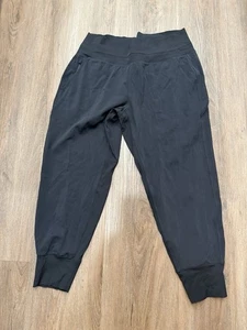 Jogger Athleta Venice para mujer grande negro bolsillos al tobillo - Imagen 1 de 8