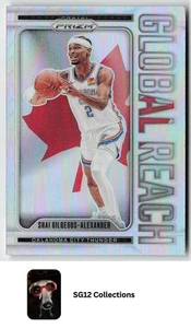2024-25 Panini Prizm #6 Shai Gilgeous-Alexander Global Reach Prizms Silver OKC - Picture 1 of 2