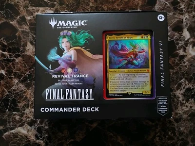 Magic The Gathering Final Fantasy Commander Deck Revival Trance SEALED (LOOK) - Image 1 of 4