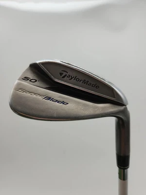 2013 TAYLORMADE SPEEDBLADE GAP WEDGE 50* RIGIDO TM ACCIAIO 85G 35,5" BUONO - Immagine 1 di 4