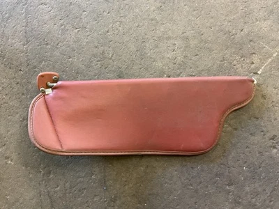 Volkswagen VW MK1 Rabbit Pickup Left Red Sun Visor 175857551 Burgundy b8a - Image 1 of 4
