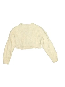 Sugar & Jade Girls Ivory Pullover Sweater 10 - Picture 1 of 2