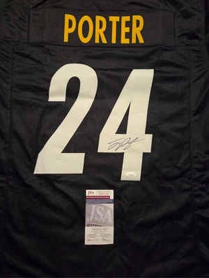 Camiseta deportiva firmada por los Steelers - Joey Porter Jr. - #24 - Certificada por la JSA Foto 1 de 4