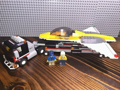 LEGO City 60289 Airshow Jet Transporter 99% Complete Retired Read - Image 1 of 4