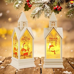  2 Piezas Linterna Led Navidad, Decoración De Linterna De Navidad, Farolillos   - Imagen 1 de 7