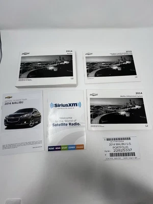 Chevrolet Malibu 2014 conjunto manual del propietario OEM R01B03005 Foto 1 de 4