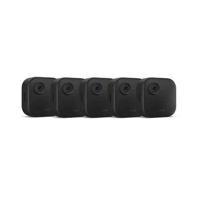 Outdoor 4 Wireless 5-Camera System, 4th Gen, 2-Yr Battery, Black - Image 1 of 4