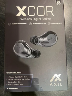 Беспроводные тактические наушники-вкладыши AXIL XCOR черные 1102492 с сенсорным управлением - Изображение 1 из 4