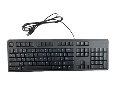 Dell USB Wired Keyboard Model KB212-B DP/N 04G481 Original Box Computer Attach - Image 1 of 4