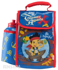Jake and the Never Land Pirates Lunch Bag Kids Boys Insulated Lunch Box Skully - Bild 1 von 1