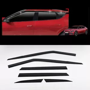Smoke Window Sun Visor Vent 6p 1set (Fits: 2022 2024 Kia EV6) - Foto 1 di 8