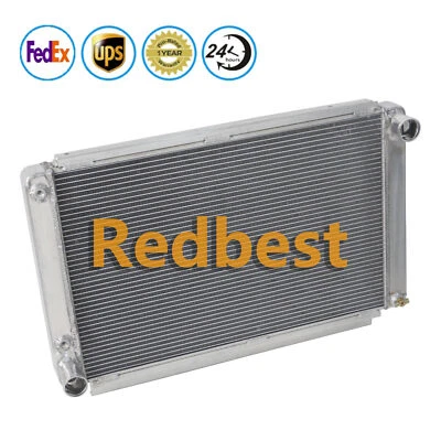 Radiador de aluminio de 3 filas para Lincoln Continental 1961-1965 1964 1963 1962 #6165 Foto 1 de 4