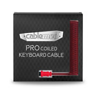 CableMod Pro Coiled Keyboard Cable USB A to USB Type C 150 cm - Republic Red