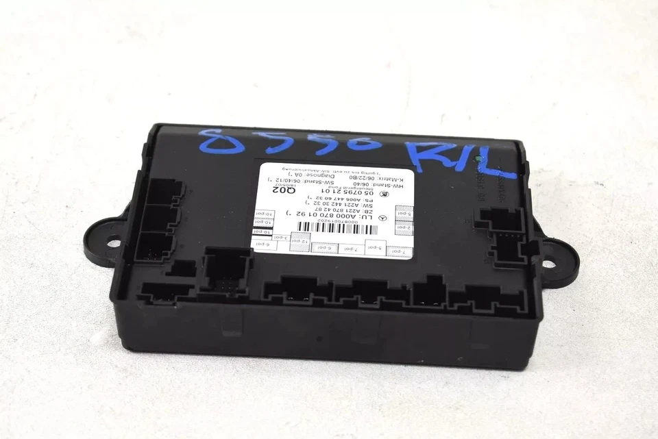 07-13 Módulo de control de puerta trasera Mercedes W221 S550 S63 AMG 0008700192 OEM Foto 1 de 4