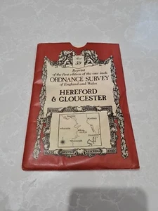 Hereford & Gloucester; Ordnance Survey First Edition 1" Map Reprint - Sheet 59 - Picture 1 of 4