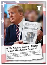 2020 Дональд Трамп импичмента оправдательный приговор коллекционные карточные