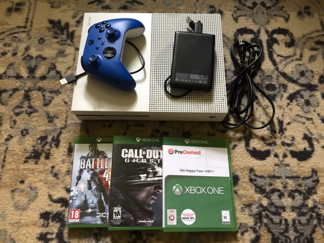 Microsoft Xbox One S 1tb Branco + Jogo Original Lacrado