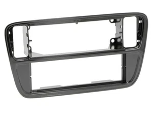 für VW up! AAN VW120 Auto Radio Blende Montage Einbau Rahmen 1-DIN Klavierlack - Picture 1 of 2