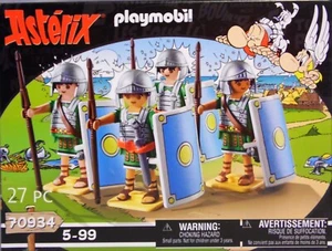 Playmobil Asterix 70934 Römertrupp 4 Römische Legionäre Schilde Standplatten NEU - Picture 1 of 2