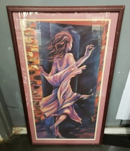 Gerahmte Passepartout signierte Rochelle W. Stefanovic Lithographie #680/950 - Bild 1 von 7