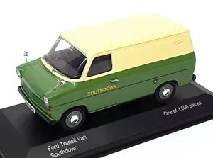 Vanguards 1/43 Scale VA06617 - Ford Transit Van Southdown - Yellow/Green - Picture 1 of 5