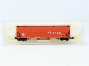 N Scale Atlas 3955 NPCX Norchem 4-Bay Centerflow Covered Hopper #6039 - Picture 1 of 5