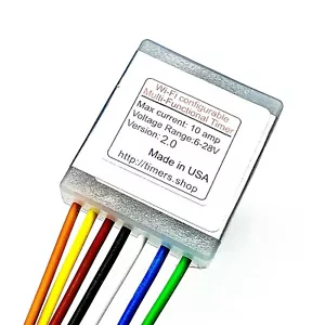 Temporizador de acumulación de monedas de CC 6V-28V para vender 10 amperios - Imagen 1 de 3