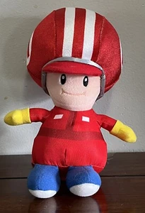Super Nintendo World Mario Kart Pit Crew Toad Racing Suit Plush Universal Studio - Picture 1 of 7