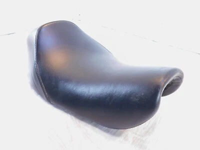 1992-2003 Harley Davidson Sportster XLH 883 & 883 Hugger Black Solo Rider Seat - Image 1 of 4