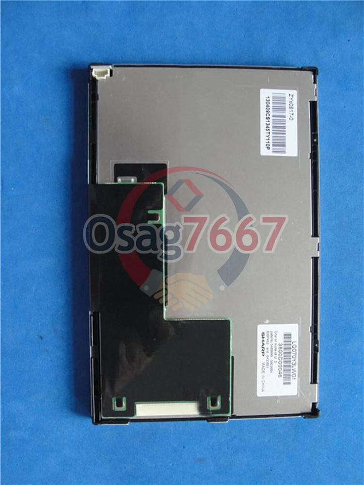NEW 7.0" 800×480 Resolution Sharp LQ070Y3LW01 LCD Screen Panel - Image 1 of 1