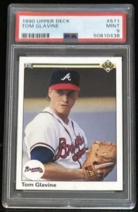 1990 Upper Deck Tom Glavine #571 PSA 9 - Picture 1 of 1
