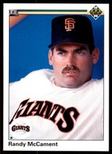 1990 Upper Deck Randy McCament Baseball Cards #657