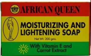 AFRICAN QUEEN Super Beauty Soap Enriched with Sweet Almond and Glycerin