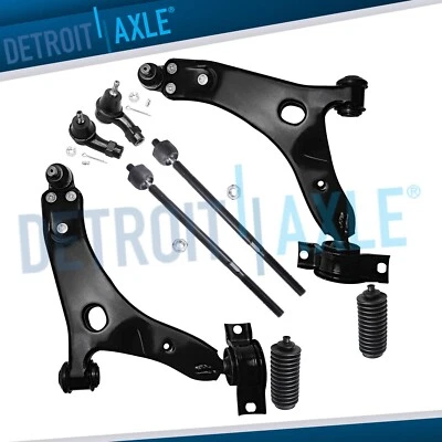 Tierod interior/exterior para Ford Focus 2000 2001 2002 2003 2004 con brazo de control inferior Foto 1 de 4