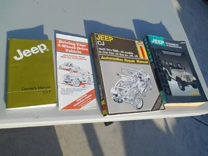 JEEP CJ Repair & Owners manuals, USED, VGC - Bild 1 von 3