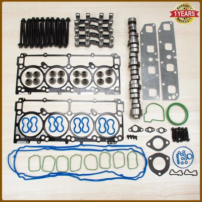 NON-MDS Lifters Cam 套件 带垫片 适合 03-08 道奇 Durango Ram 2500 5.7L Hemi V8 — 第 1/4 张图片