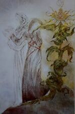 Sulamith Wulfing SEPARATION TWO GIRLS 1979 Calendar Art Professionally Matted