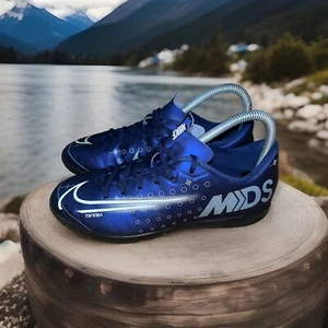 Nike Jr. Mercurial VaporX 13 Academy MDS IC CJ1175-401 Size 5.5 Y Fast Light Gym - Picture 1 of 22