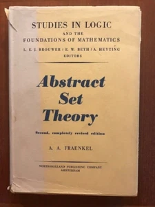 Abraham A. Fraenkel. Abstrakte Set-Theorie. [2d überarbeitete Ausgabe] - Bild 1 von 3
