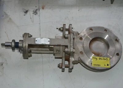 ROVALVE SS316 knife gate valve 100-001 SIZE 4 DN100 4 Inch  - Image 1 of 4