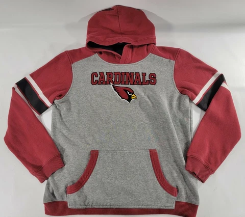 NFL Team Apparel Arizona Cardinals Hoodie Sweatshirt Pullover Youth Size 18 XL Cover