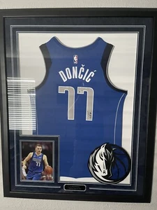 Rookie Year Dallas Mavericks Luka Doncic Authentic Autograph Jersey Beckett - Picture 1 of 6