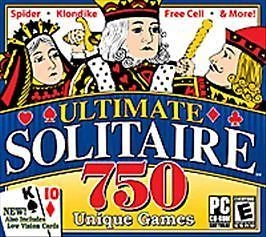 Ultimate Solitaire 750 einzigartige Spiele [inkl. Low Vision Karten] - UNGEÖFFNET NEU - Bild 1 von 1