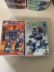 Nitto Vintage Model Kits Lot - Bigfoot & Ironfoot Mech - 1 of each - Picture 1 of 2